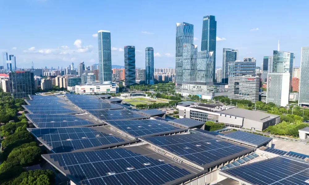 Solar panel for building